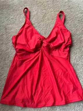 Women’s Red Sunsets Tankini